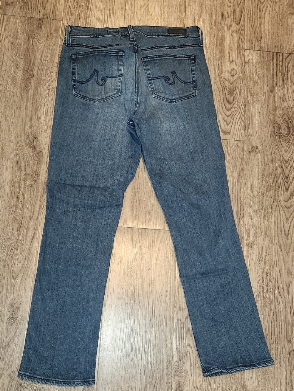 AG Adriano Goldschmied High-Rise Slim Straight Classic Women's Jeans Size 31
